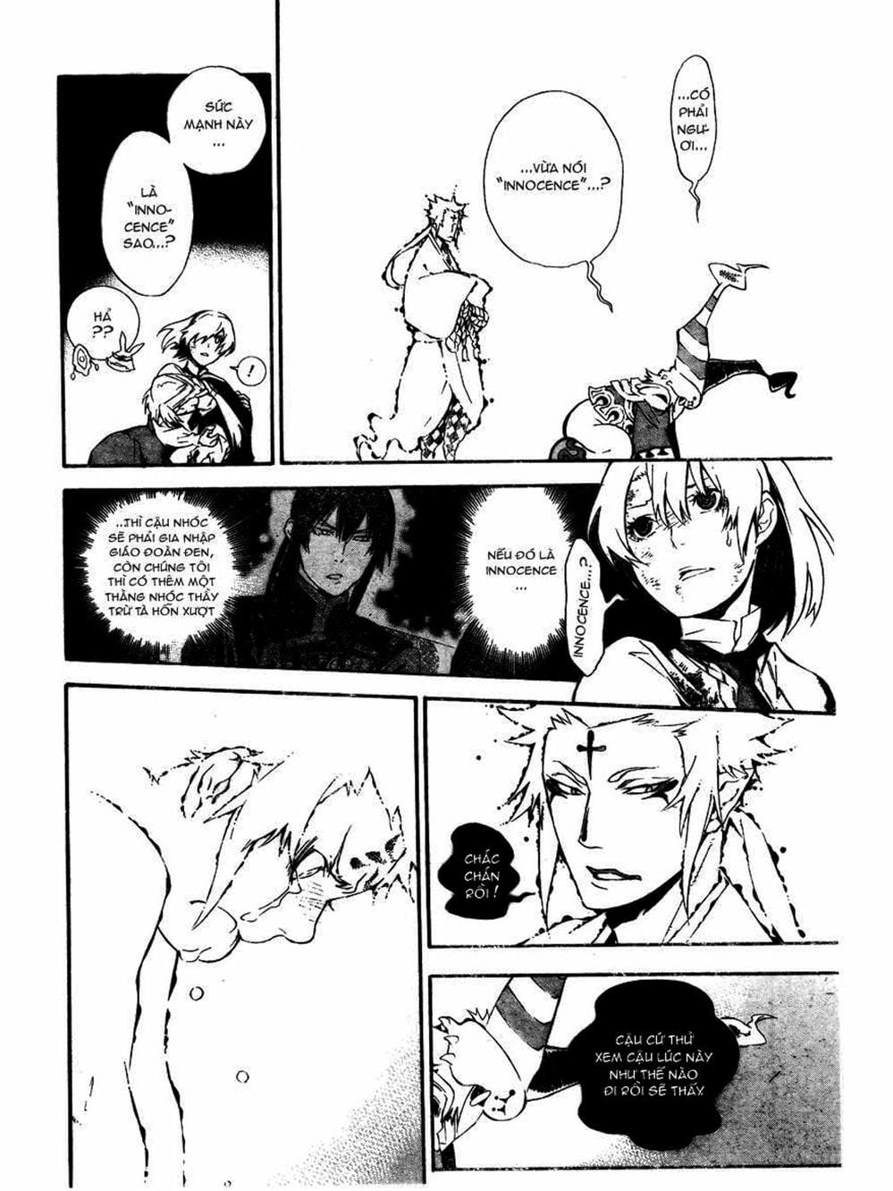 Truyện Tranh Quái Vật Sinh Ra Từ Linh Hồn Chết Chóc - D. Gray-Man trang 8