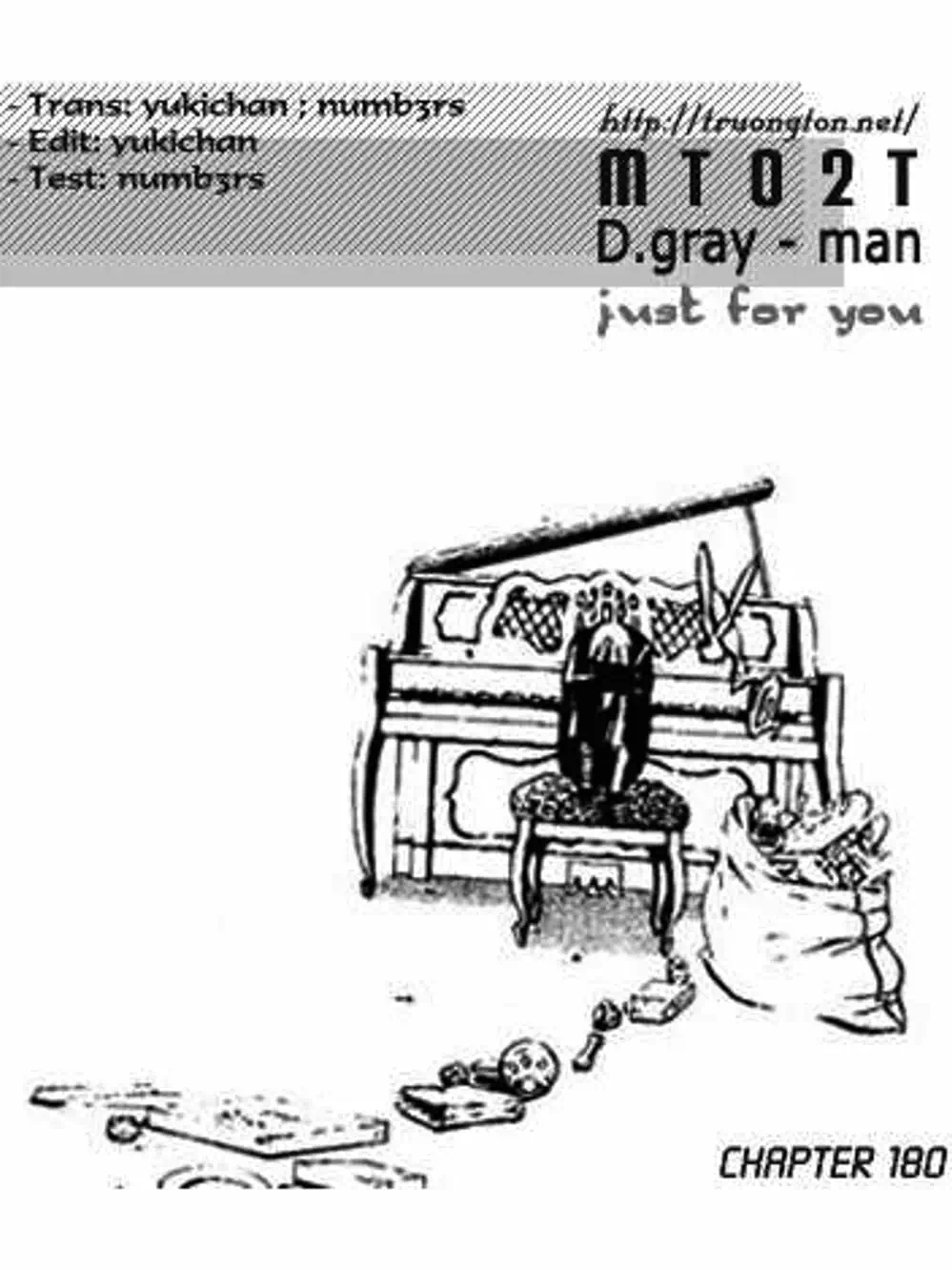 Truyện Tranh Quái Vật Sinh Ra Từ Linh Hồn Chết Chóc - D. Gray-Man trang 8