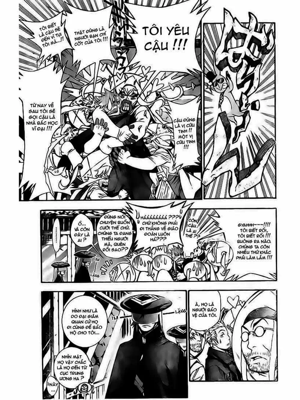 Truyện Tranh Quái Vật Sinh Ra Từ Linh Hồn Chết Chóc - D. Gray-Man trang 8