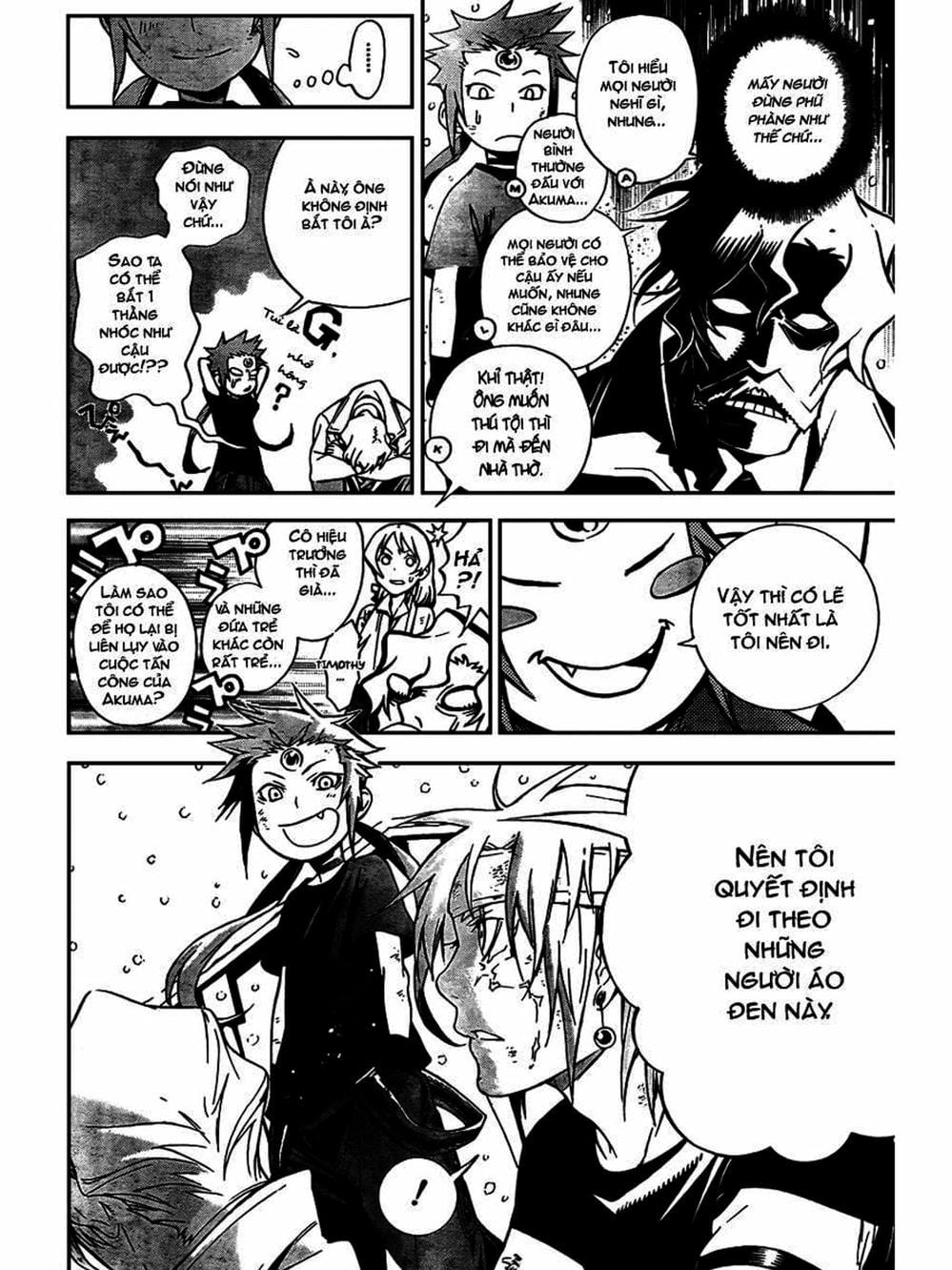 Truyện Tranh Quái Vật Sinh Ra Từ Linh Hồn Chết Chóc - D. Gray-Man trang 8