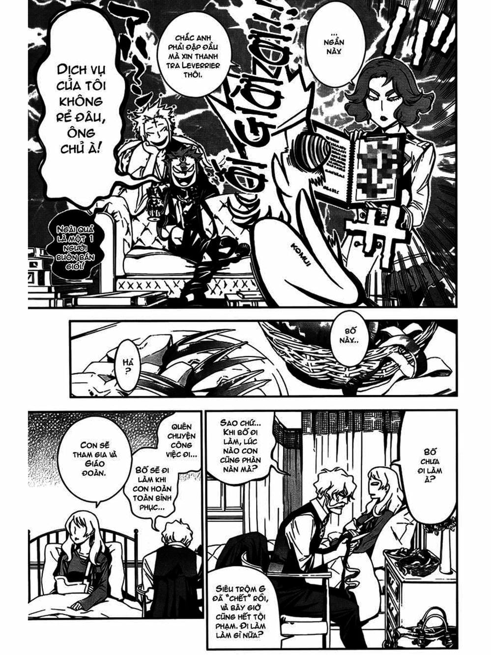 Truyện Tranh Quái Vật Sinh Ra Từ Linh Hồn Chết Chóc - D. Gray-Man trang 8