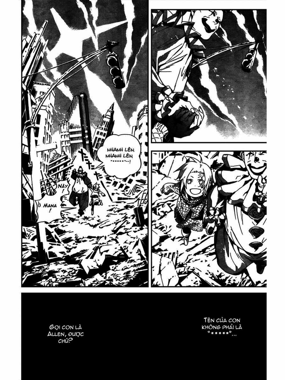 Truyện Tranh Quái Vật Sinh Ra Từ Linh Hồn Chết Chóc - D. Gray-Man trang 8