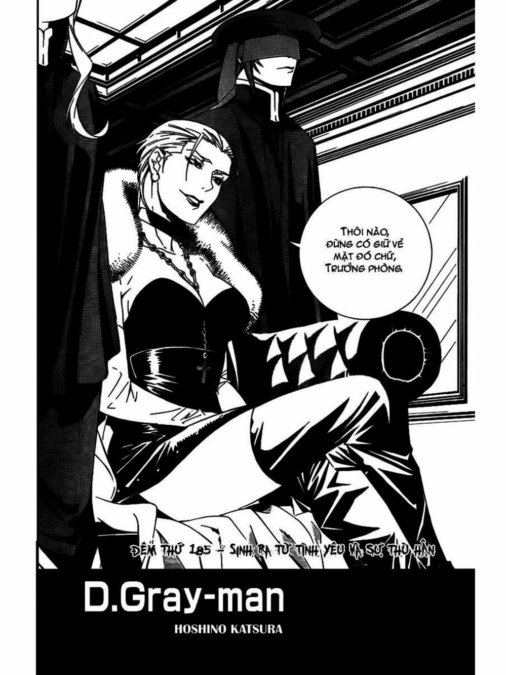 Truyện Tranh Quái Vật Sinh Ra Từ Linh Hồn Chết Chóc - D. Gray-Man trang 8