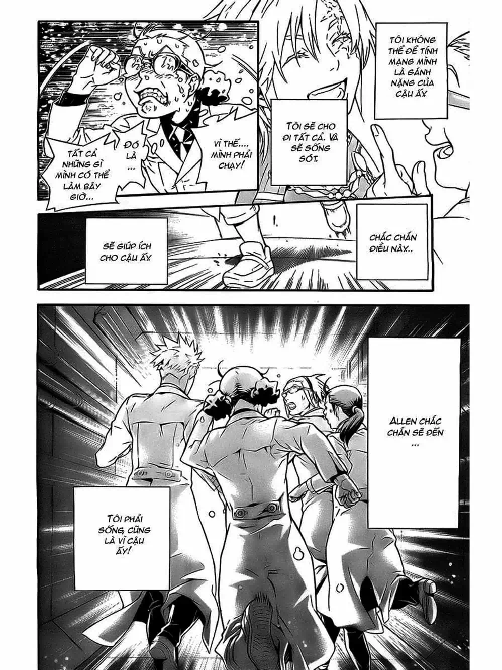 Truyện Tranh Quái Vật Sinh Ra Từ Linh Hồn Chết Chóc - D. Gray-Man trang 8