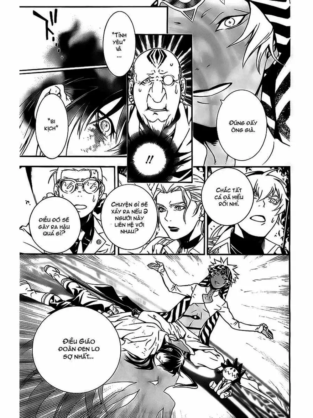 Truyện Tranh Quái Vật Sinh Ra Từ Linh Hồn Chết Chóc - D. Gray-Man trang 8