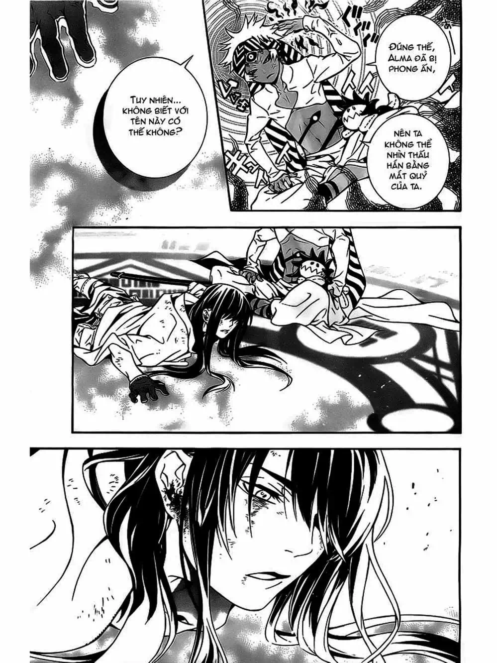 Truyện Tranh Quái Vật Sinh Ra Từ Linh Hồn Chết Chóc - D. Gray-Man trang 8