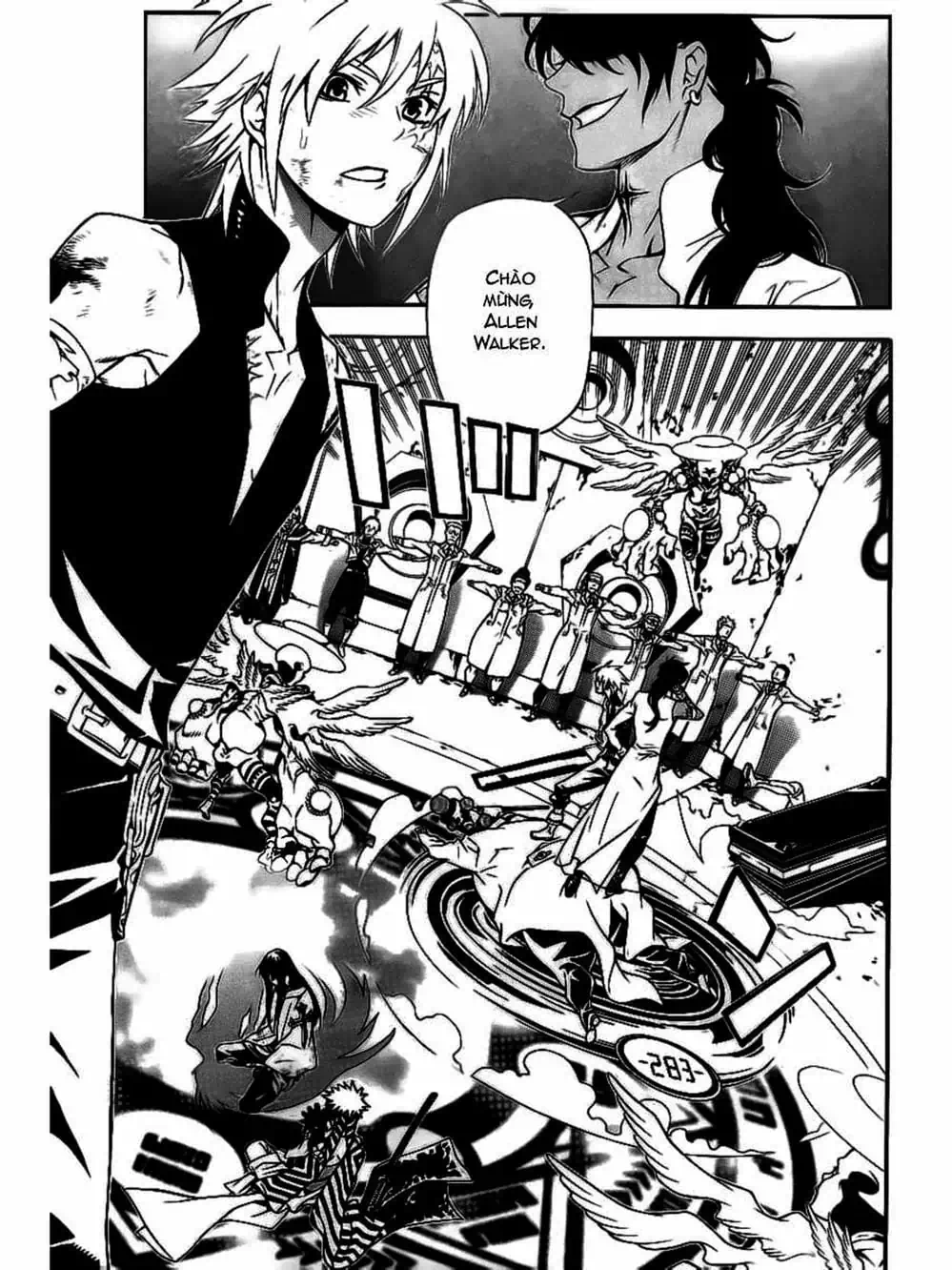 Truyện Tranh Quái Vật Sinh Ra Từ Linh Hồn Chết Chóc - D. Gray-Man trang 8