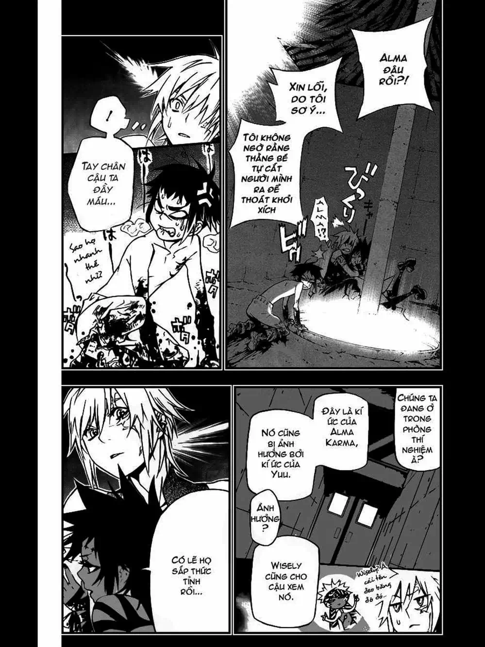 Truyện Tranh Quái Vật Sinh Ra Từ Linh Hồn Chết Chóc - D. Gray-Man trang 8