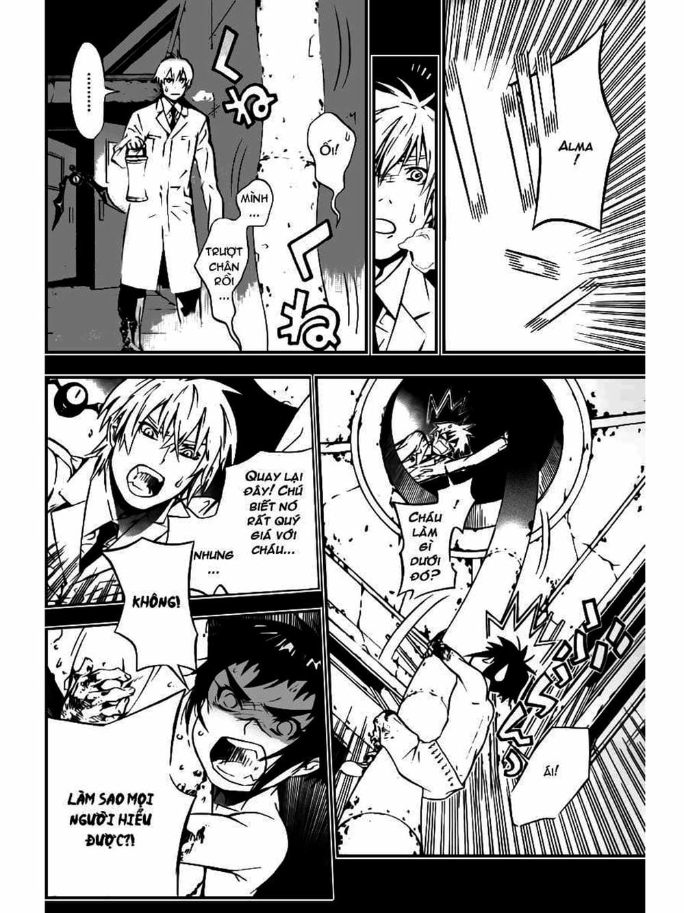 Truyện Tranh Quái Vật Sinh Ra Từ Linh Hồn Chết Chóc - D. Gray-Man trang 8