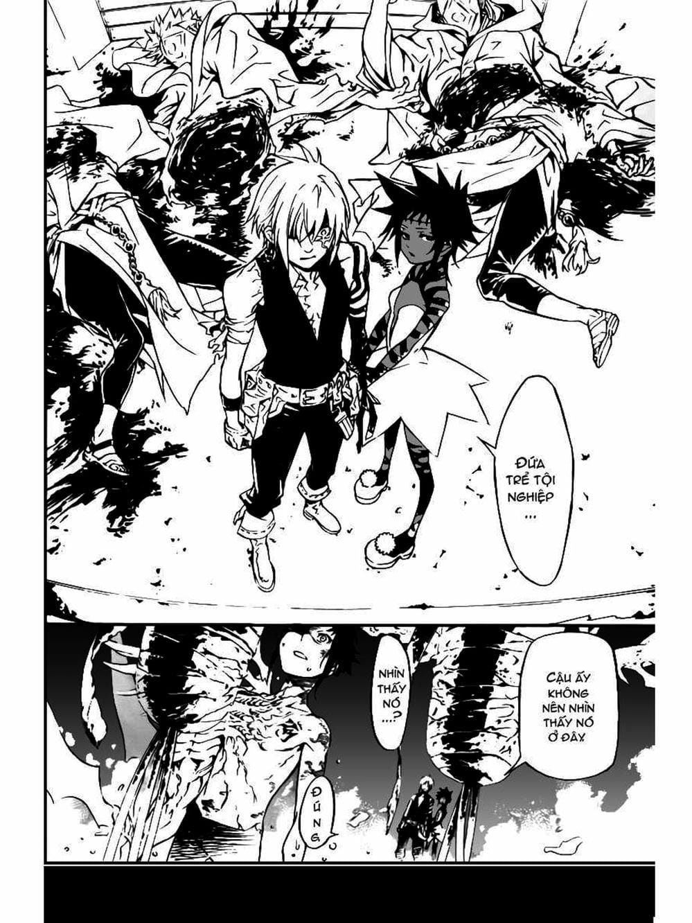 Truyện Tranh Quái Vật Sinh Ra Từ Linh Hồn Chết Chóc - D. Gray-Man trang 8