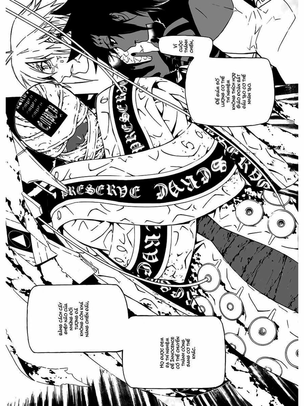 Truyện Tranh Quái Vật Sinh Ra Từ Linh Hồn Chết Chóc - D. Gray-Man trang 8