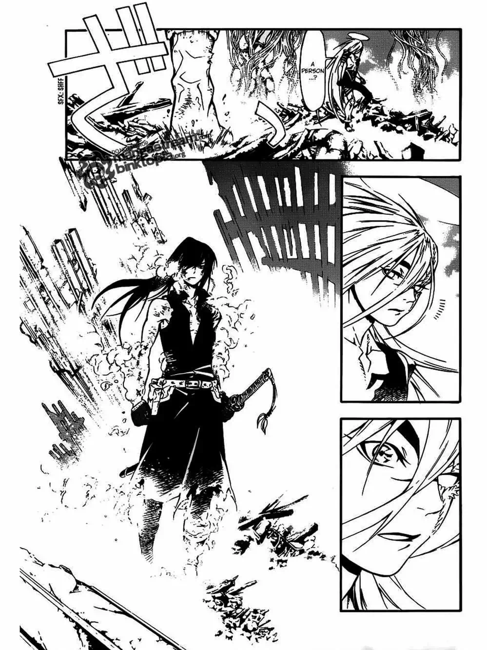 Truyện Tranh Quái Vật Sinh Ra Từ Linh Hồn Chết Chóc - D. Gray-Man trang 8