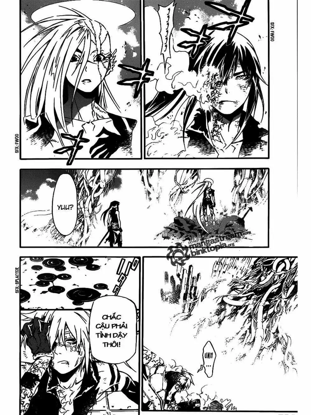 Truyện Tranh Quái Vật Sinh Ra Từ Linh Hồn Chết Chóc - D. Gray-Man trang 8