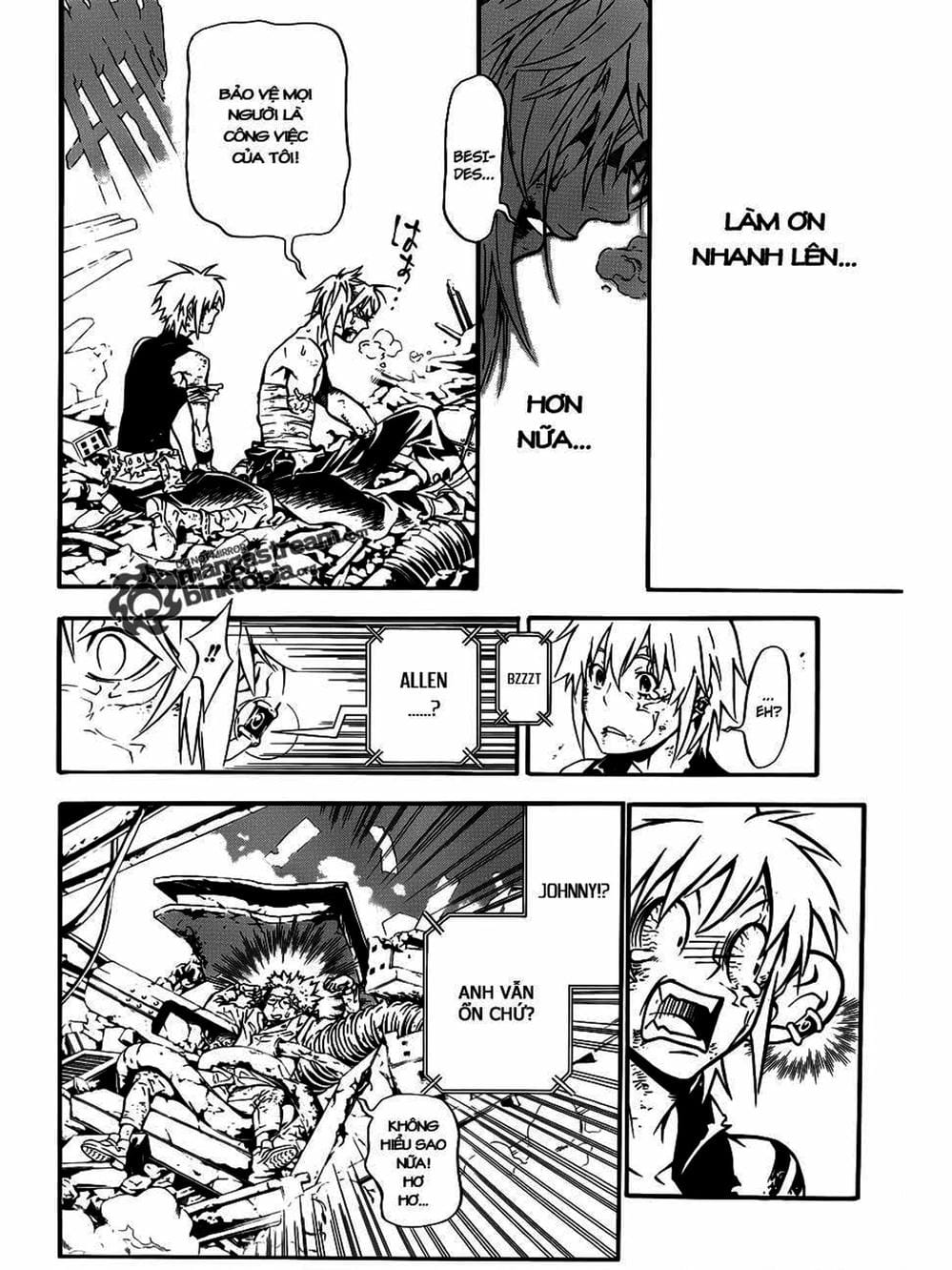 Truyện Tranh Quái Vật Sinh Ra Từ Linh Hồn Chết Chóc - D. Gray-Man trang 8