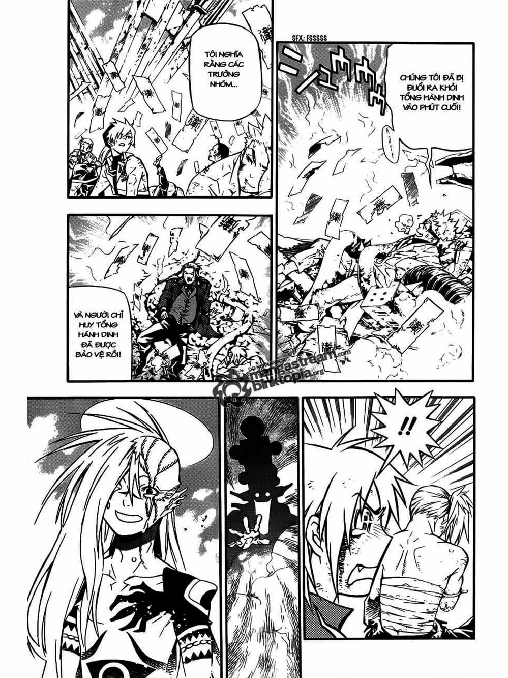 Truyện Tranh Quái Vật Sinh Ra Từ Linh Hồn Chết Chóc - D. Gray-Man trang 8