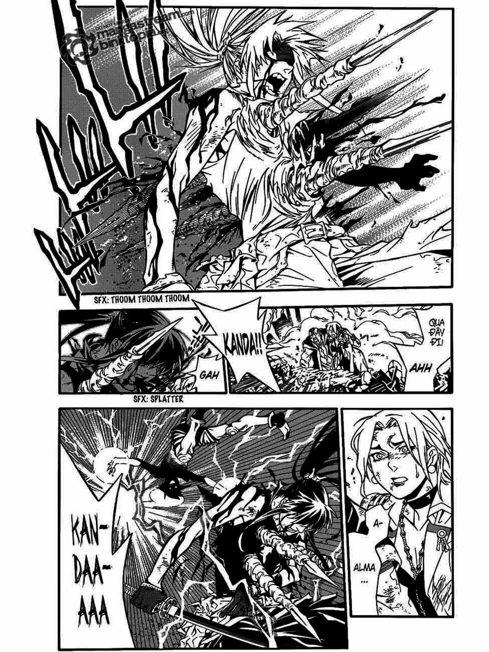 Truyện Tranh Quái Vật Sinh Ra Từ Linh Hồn Chết Chóc - D. Gray-Man trang 8