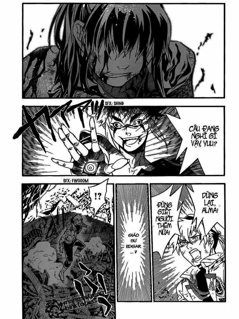 Truyện Tranh Quái Vật Sinh Ra Từ Linh Hồn Chết Chóc - D. Gray-Man trang 8