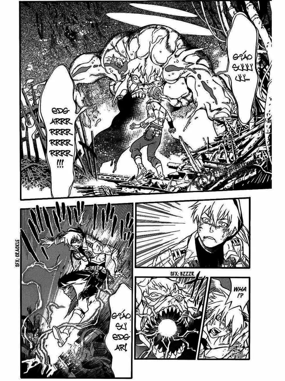 Truyện Tranh Quái Vật Sinh Ra Từ Linh Hồn Chết Chóc - D. Gray-Man trang 8