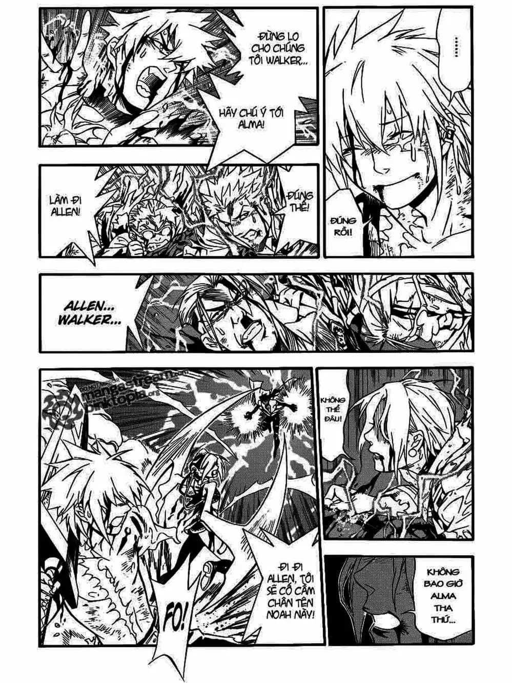 Truyện Tranh Quái Vật Sinh Ra Từ Linh Hồn Chết Chóc - D. Gray-Man trang 8