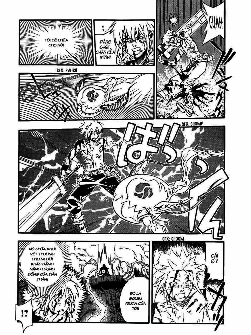 Truyện Tranh Quái Vật Sinh Ra Từ Linh Hồn Chết Chóc - D. Gray-Man trang 8