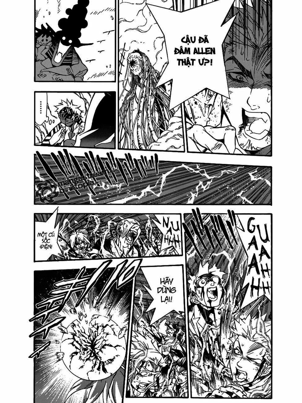 Truyện Tranh Quái Vật Sinh Ra Từ Linh Hồn Chết Chóc - D. Gray-Man trang 8