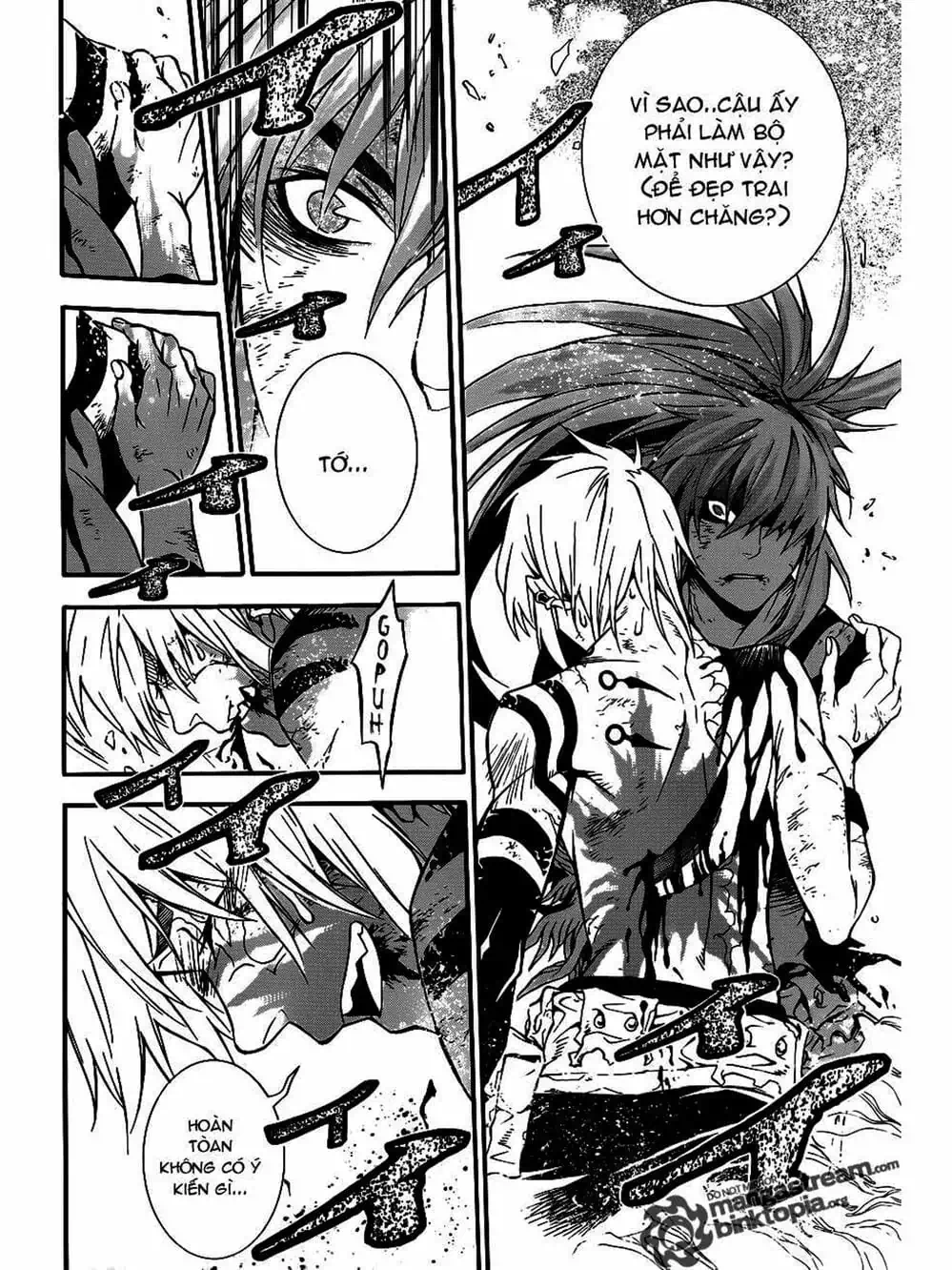 Truyện Tranh Quái Vật Sinh Ra Từ Linh Hồn Chết Chóc - D. Gray-Man trang 8
