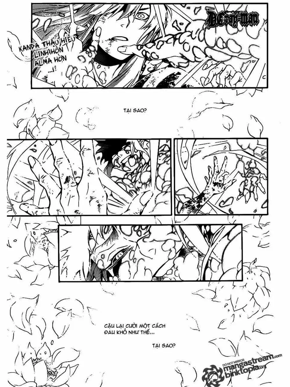 Truyện Tranh Quái Vật Sinh Ra Từ Linh Hồn Chết Chóc - D. Gray-Man trang 8