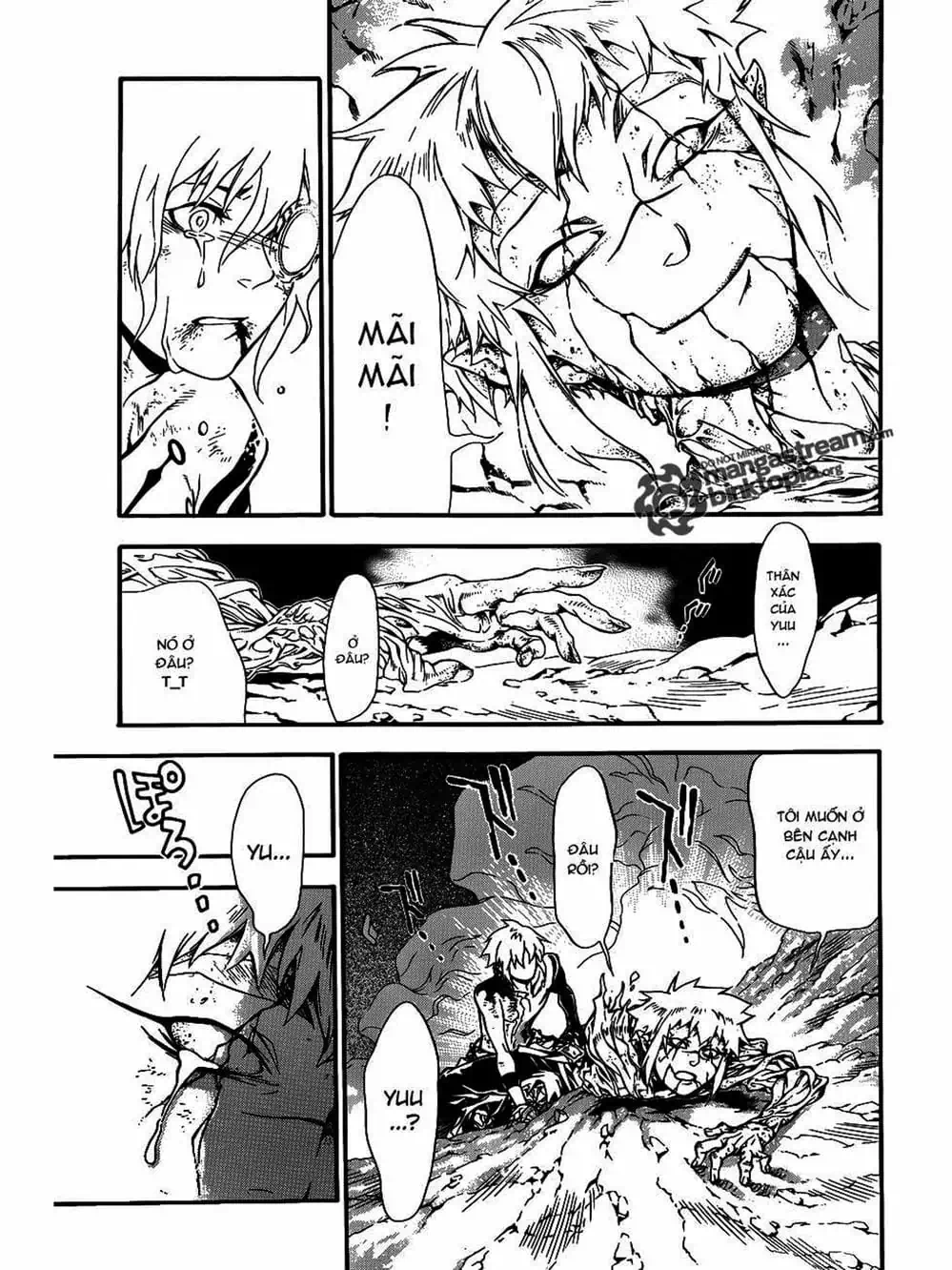 Truyện Tranh Quái Vật Sinh Ra Từ Linh Hồn Chết Chóc - D. Gray-Man trang 8