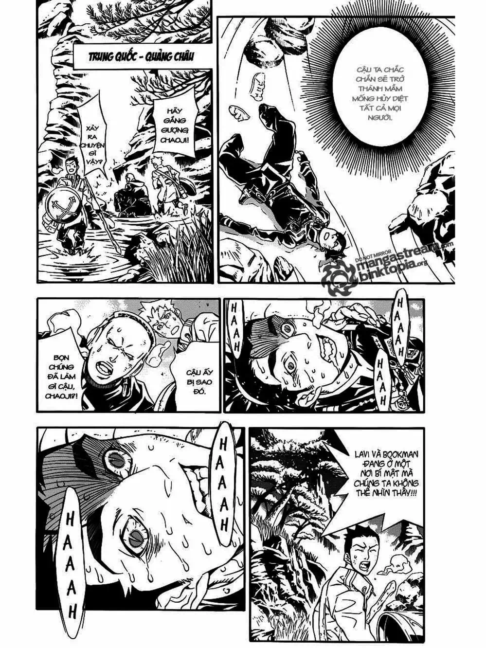 Truyện Tranh Quái Vật Sinh Ra Từ Linh Hồn Chết Chóc - D. Gray-Man trang 8