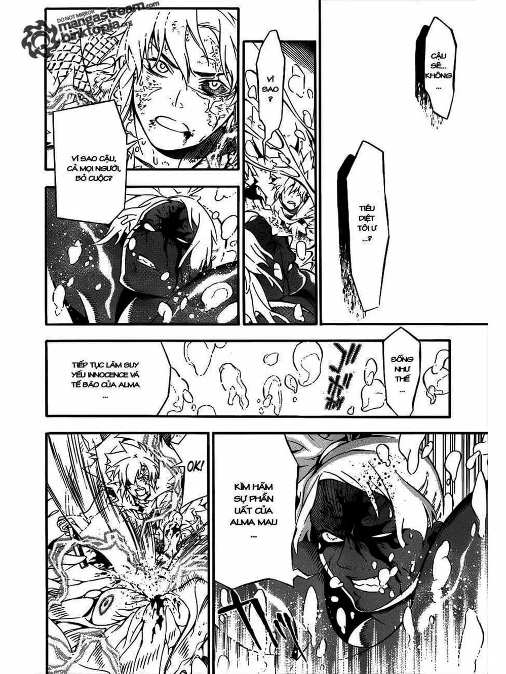 Truyện Tranh Quái Vật Sinh Ra Từ Linh Hồn Chết Chóc - D. Gray-Man trang 8