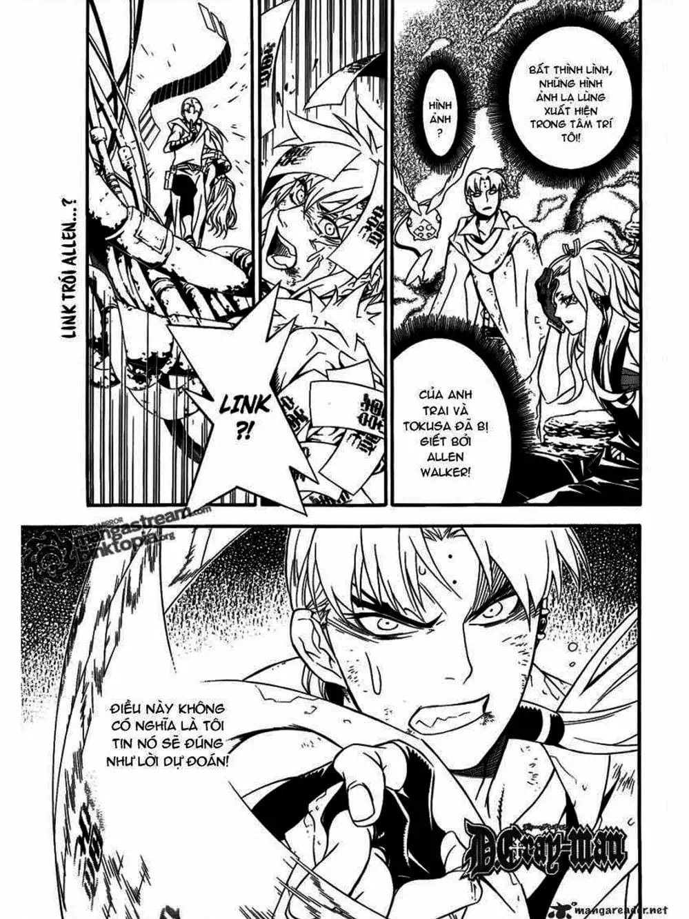 Truyện Tranh Quái Vật Sinh Ra Từ Linh Hồn Chết Chóc - D. Gray-Man trang 8