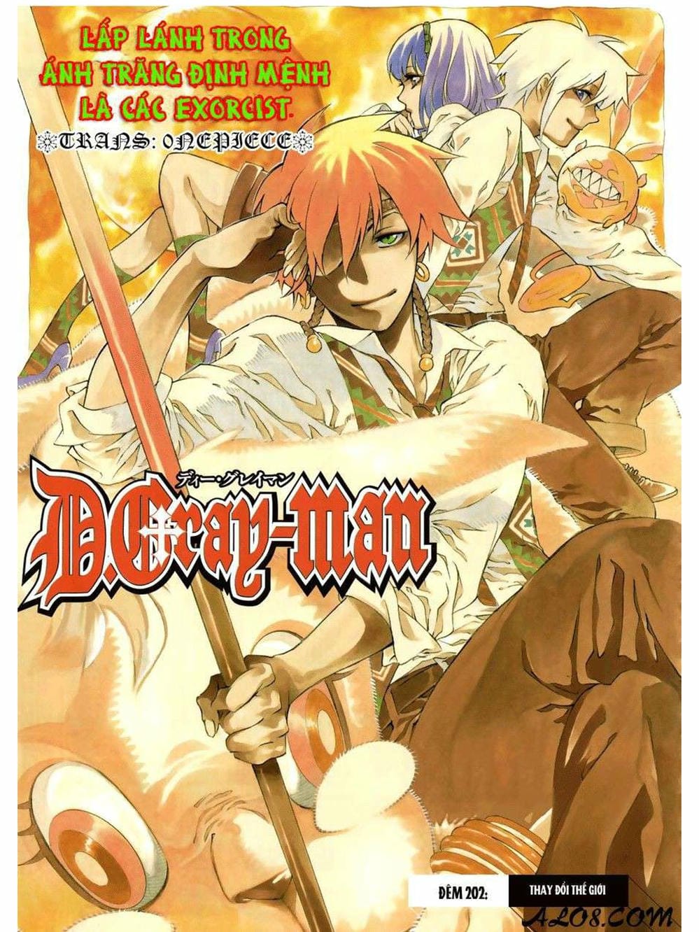 Truyện Tranh Quái Vật Sinh Ra Từ Linh Hồn Chết Chóc - D. Gray-Man trang 8