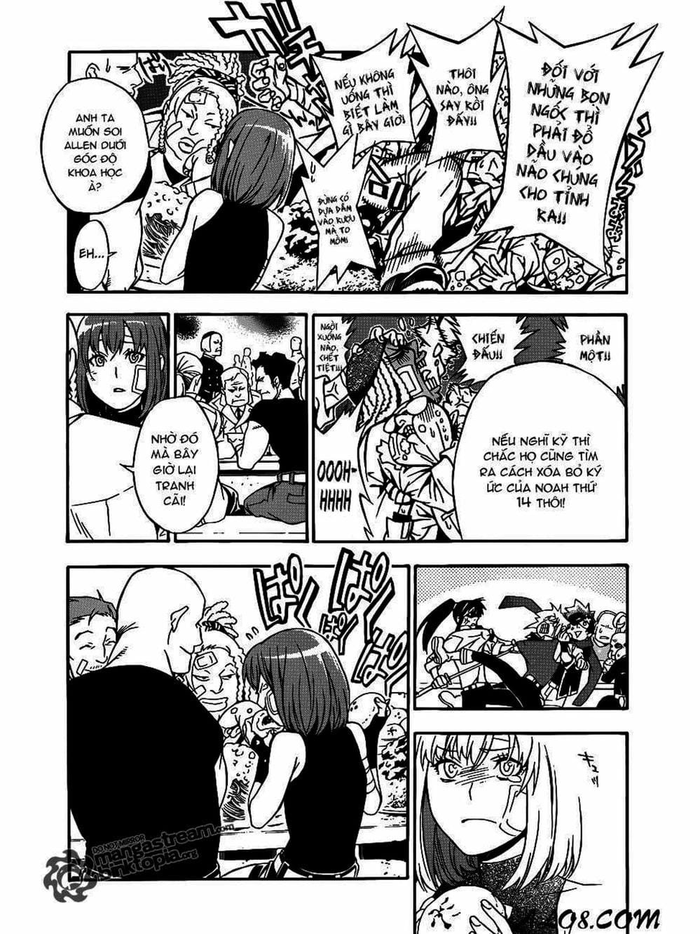 Truyện Tranh Quái Vật Sinh Ra Từ Linh Hồn Chết Chóc - D. Gray-Man trang 8