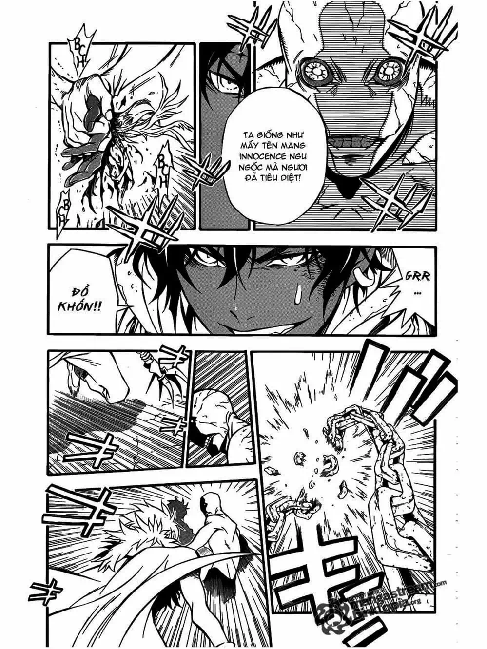 Truyện Tranh Quái Vật Sinh Ra Từ Linh Hồn Chết Chóc - D. Gray-Man trang 8