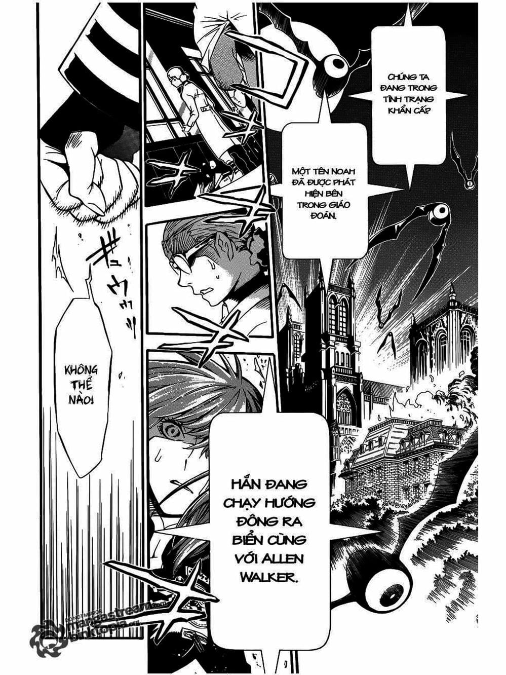 Truyện Tranh Quái Vật Sinh Ra Từ Linh Hồn Chết Chóc - D. Gray-Man trang 8