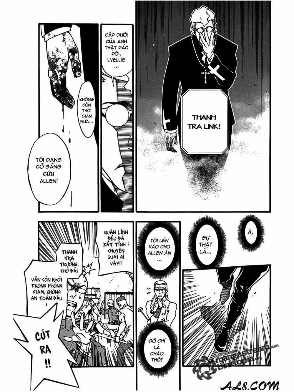 Truyện Tranh Quái Vật Sinh Ra Từ Linh Hồn Chết Chóc - D. Gray-Man trang 8