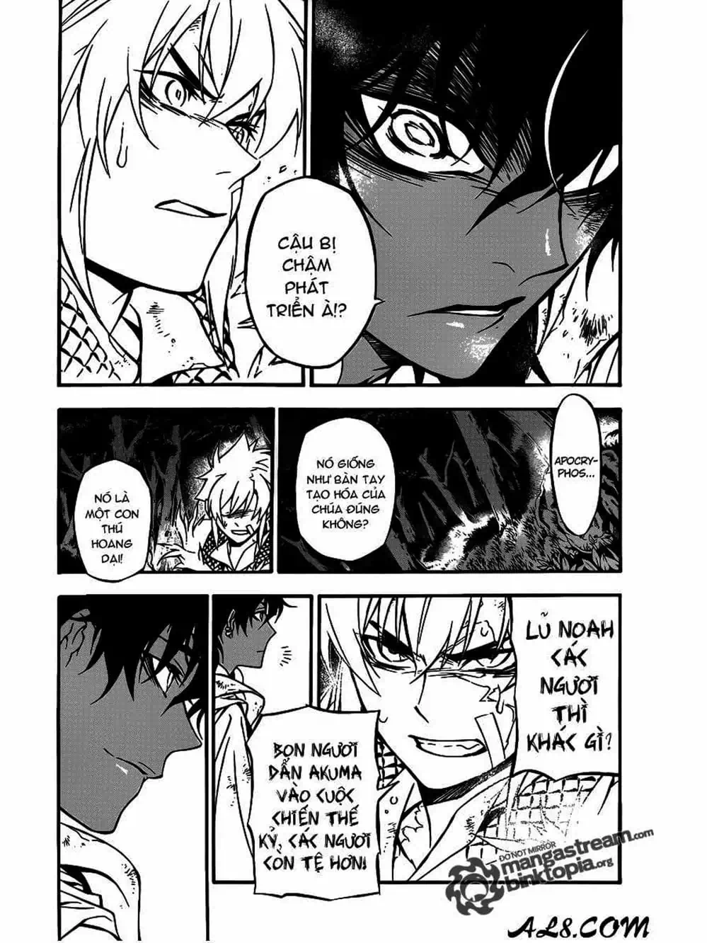 Truyện Tranh Quái Vật Sinh Ra Từ Linh Hồn Chết Chóc - D. Gray-Man trang 8