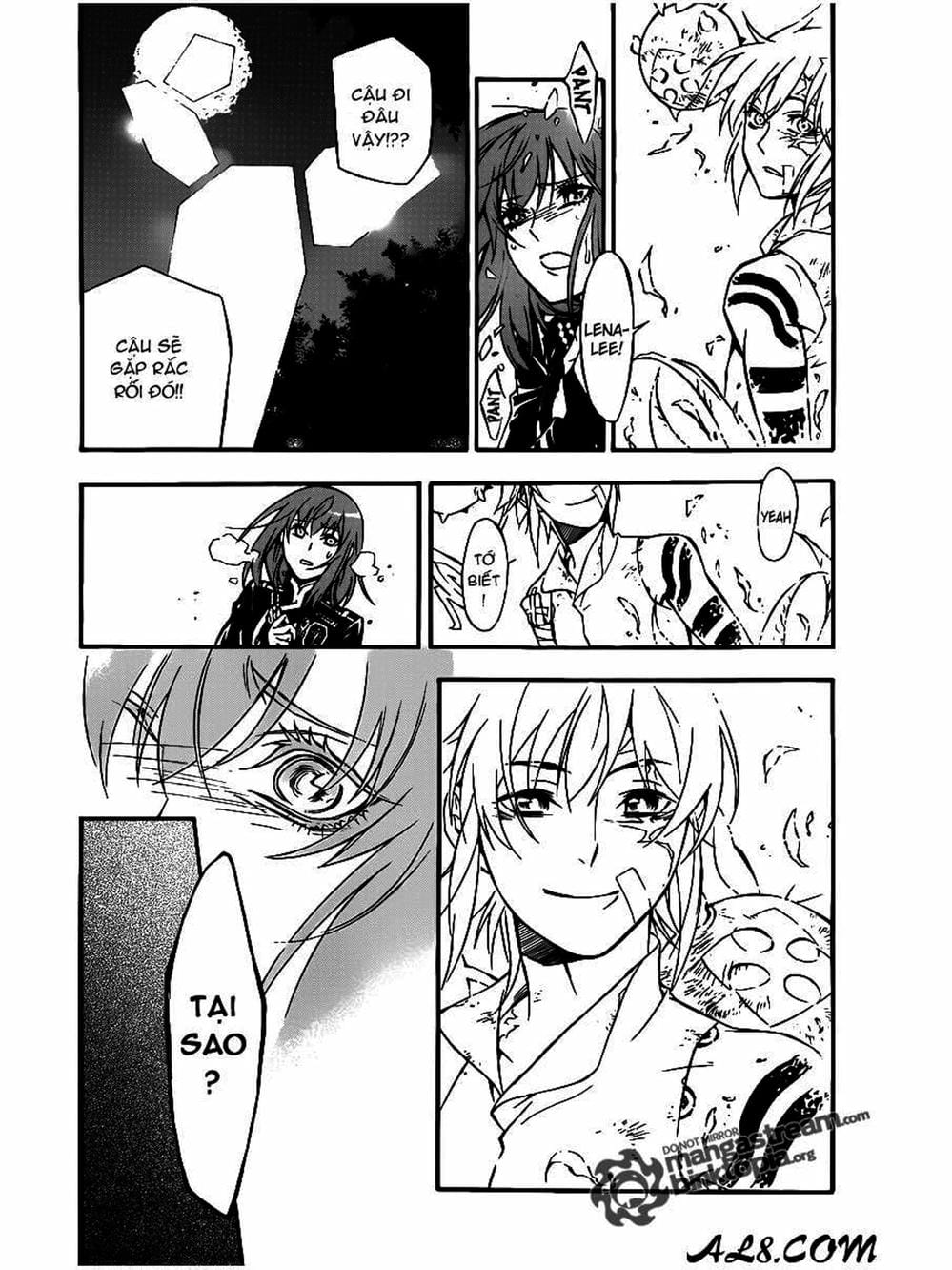 Truyện Tranh Quái Vật Sinh Ra Từ Linh Hồn Chết Chóc - D. Gray-Man trang 8