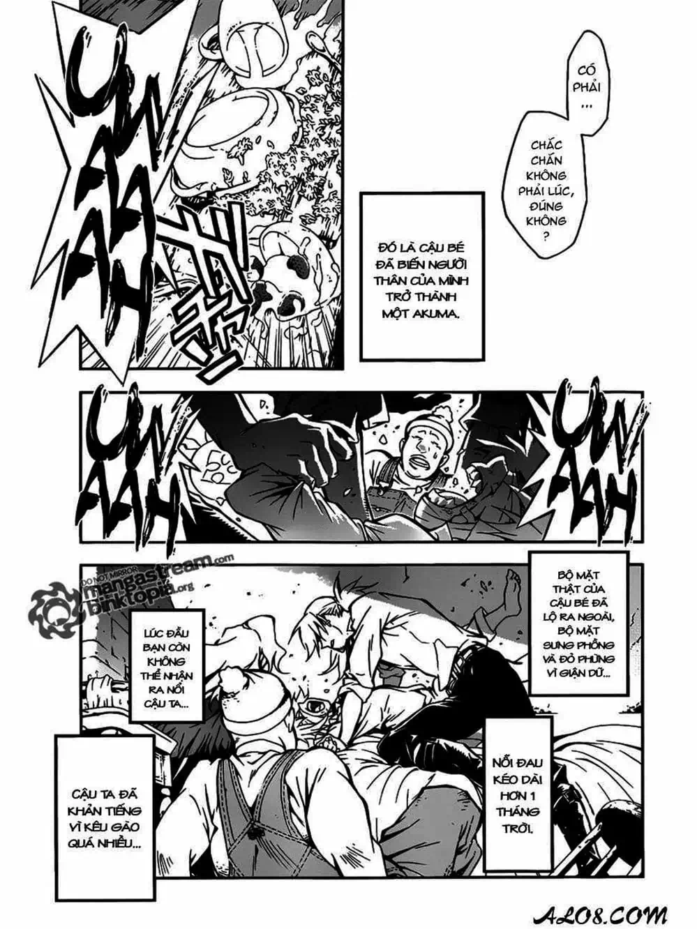 Truyện Tranh Quái Vật Sinh Ra Từ Linh Hồn Chết Chóc - D. Gray-Man trang 8