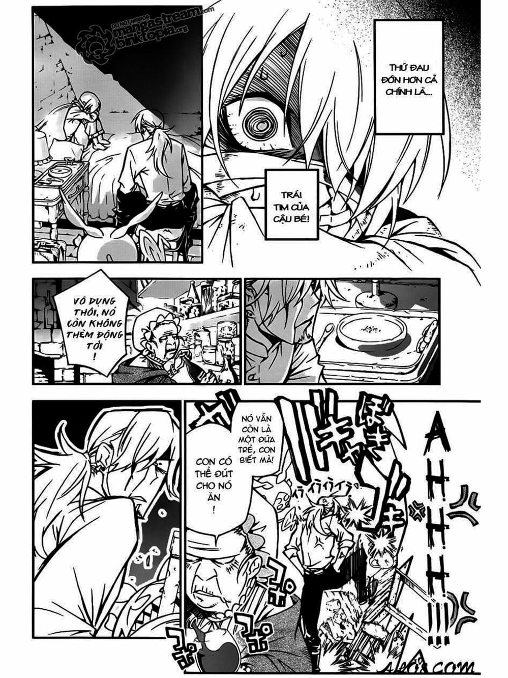 Truyện Tranh Quái Vật Sinh Ra Từ Linh Hồn Chết Chóc - D. Gray-Man trang 8