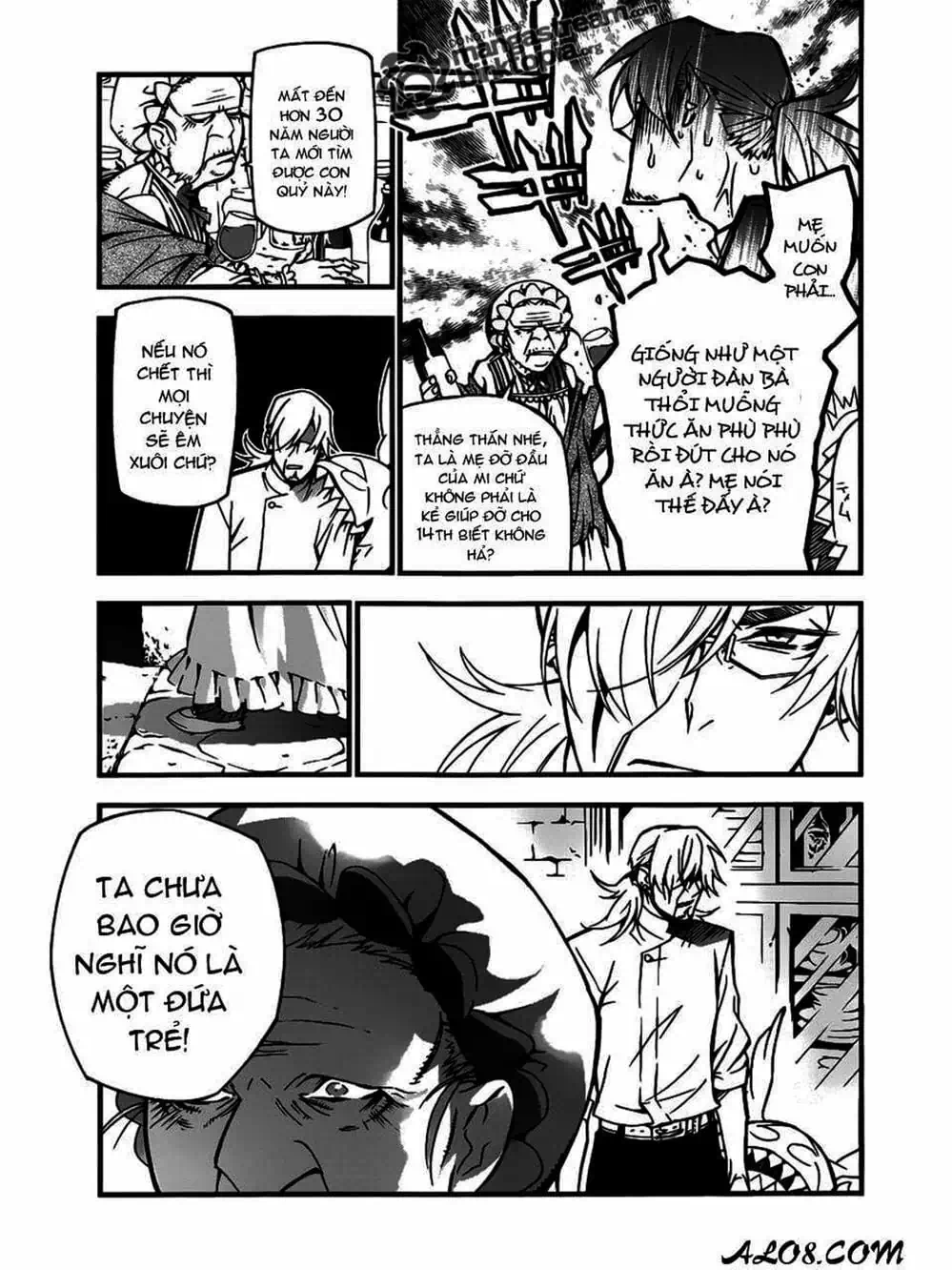 Truyện Tranh Quái Vật Sinh Ra Từ Linh Hồn Chết Chóc - D. Gray-Man trang 8