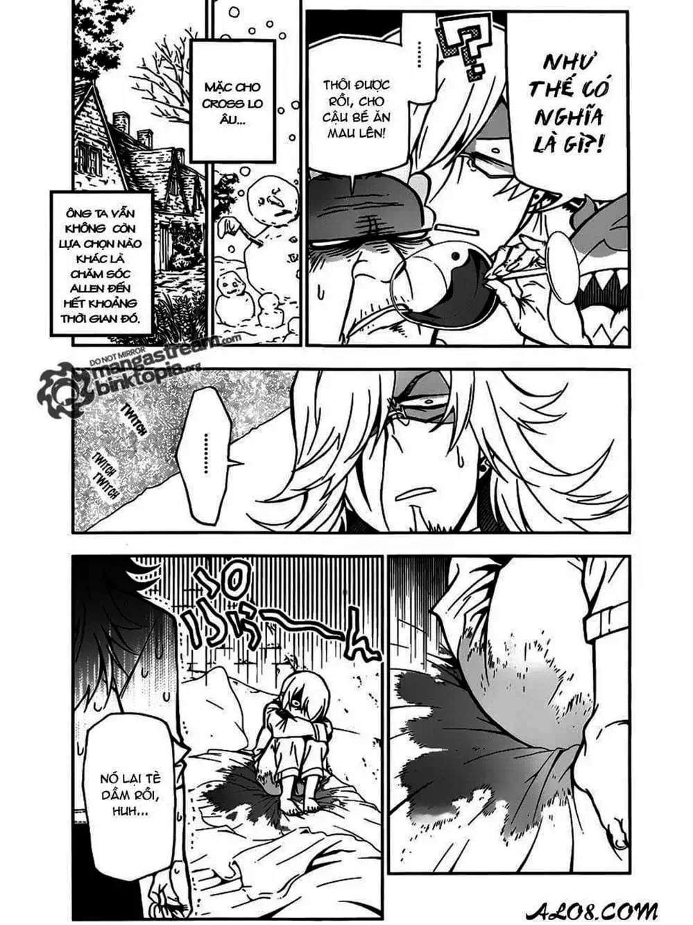 Truyện Tranh Quái Vật Sinh Ra Từ Linh Hồn Chết Chóc - D. Gray-Man trang 8