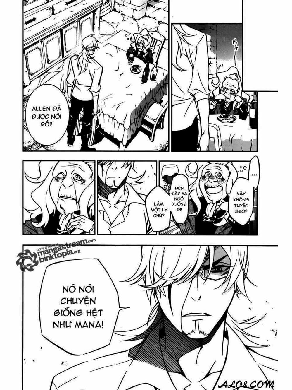 Truyện Tranh Quái Vật Sinh Ra Từ Linh Hồn Chết Chóc - D. Gray-Man trang 8