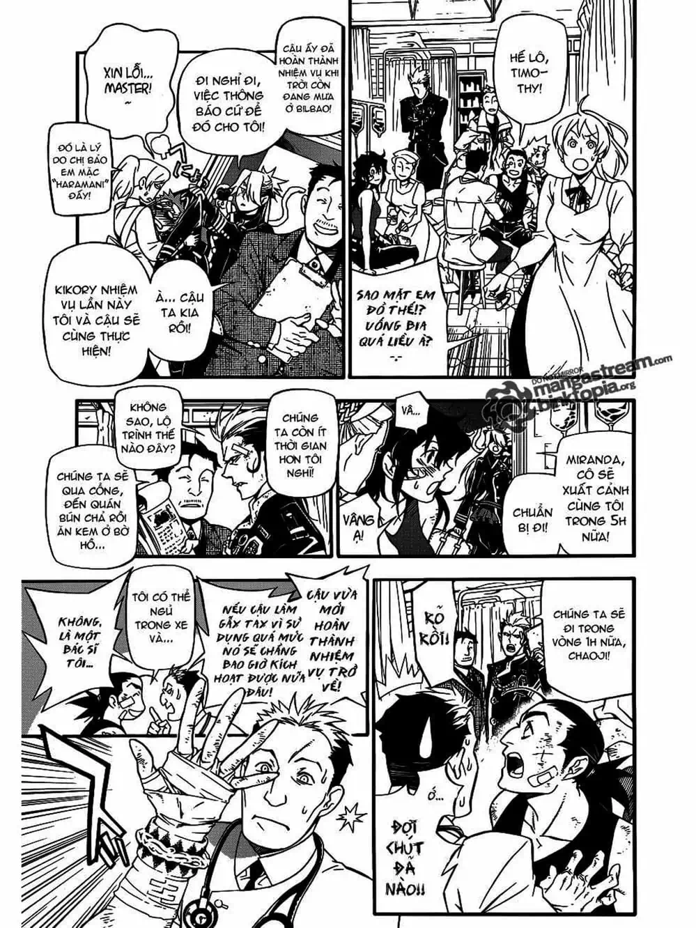 Truyện Tranh Quái Vật Sinh Ra Từ Linh Hồn Chết Chóc - D. Gray-Man trang 8