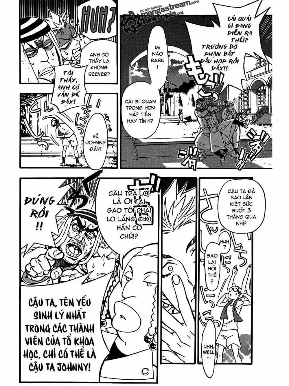 Truyện Tranh Quái Vật Sinh Ra Từ Linh Hồn Chết Chóc - D. Gray-Man trang 8