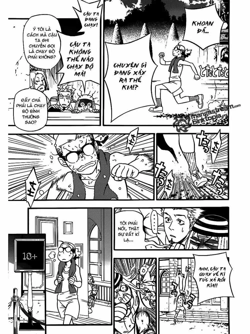 Truyện Tranh Quái Vật Sinh Ra Từ Linh Hồn Chết Chóc - D. Gray-Man trang 8