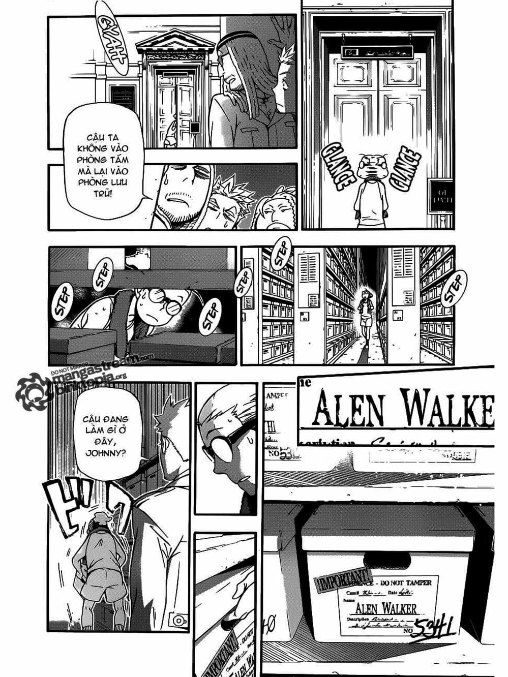 Truyện Tranh Quái Vật Sinh Ra Từ Linh Hồn Chết Chóc - D. Gray-Man trang 8