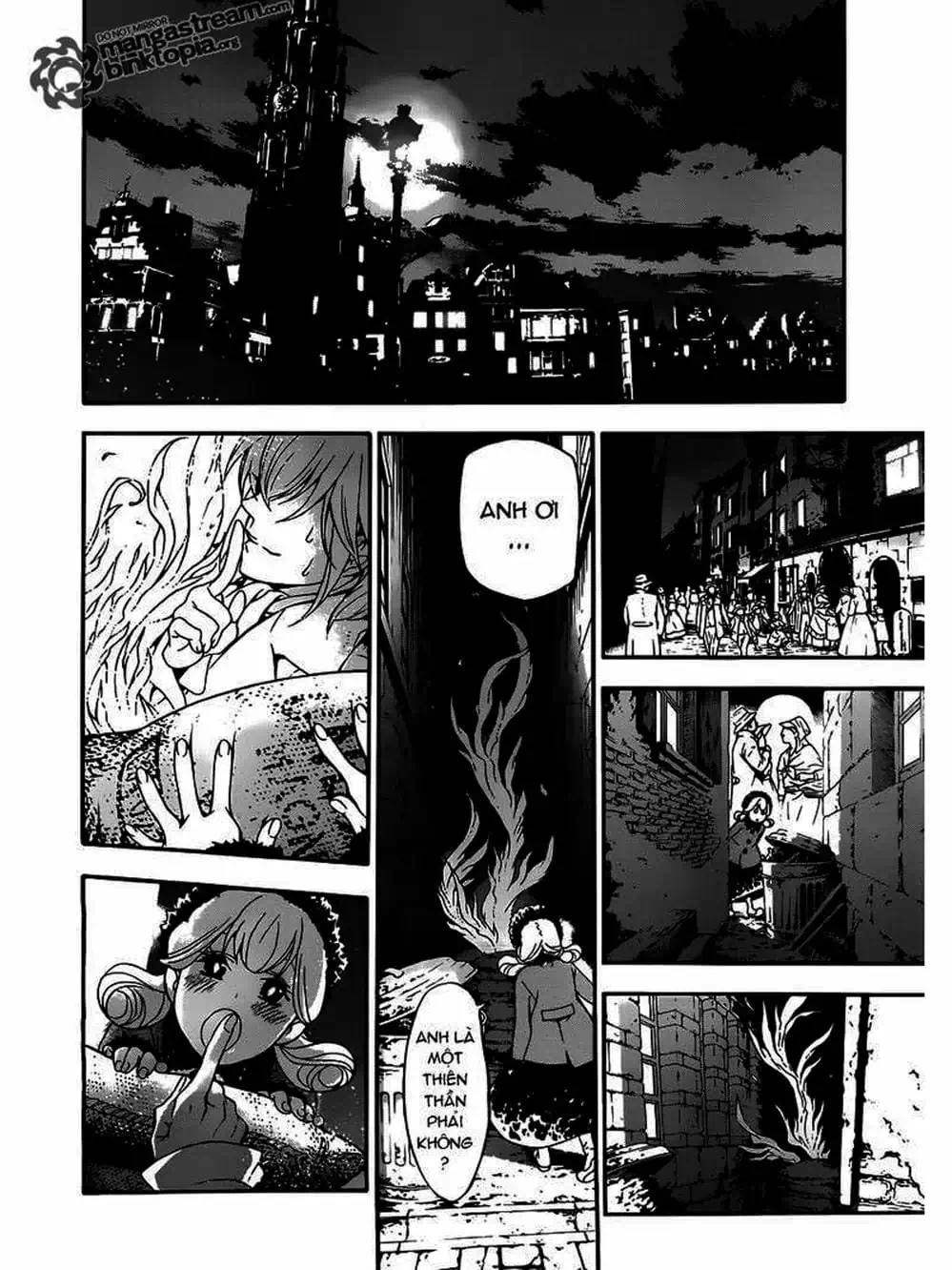 Truyện Tranh Quái Vật Sinh Ra Từ Linh Hồn Chết Chóc - D. Gray-Man trang 8