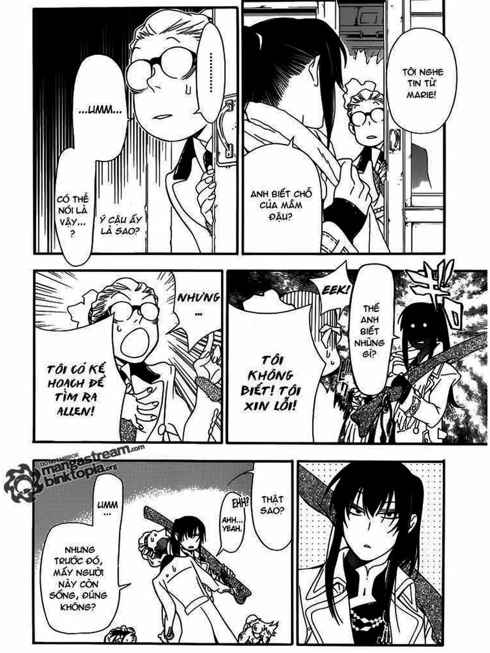 Truyện Tranh Quái Vật Sinh Ra Từ Linh Hồn Chết Chóc - D. Gray-Man trang 8