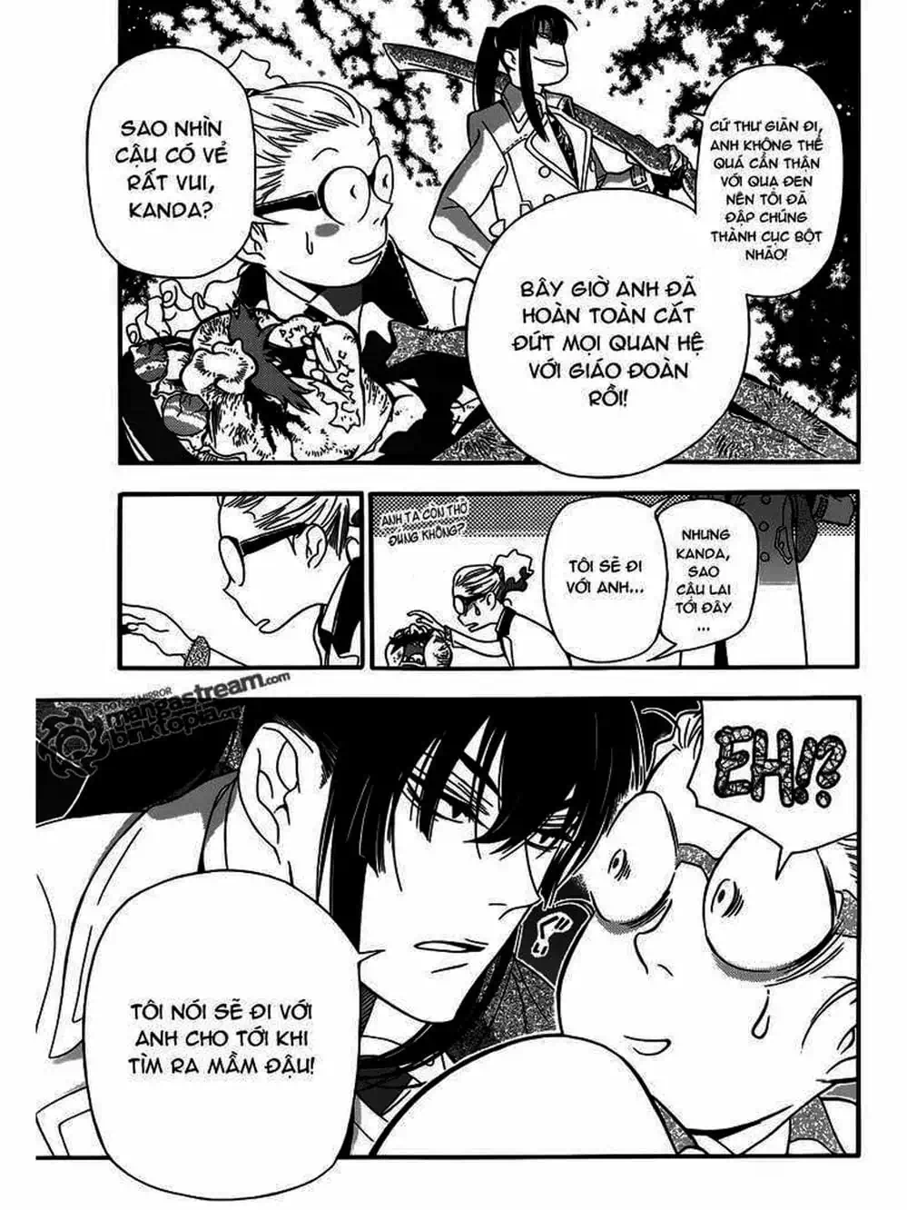 Truyện Tranh Quái Vật Sinh Ra Từ Linh Hồn Chết Chóc - D. Gray-Man trang 8